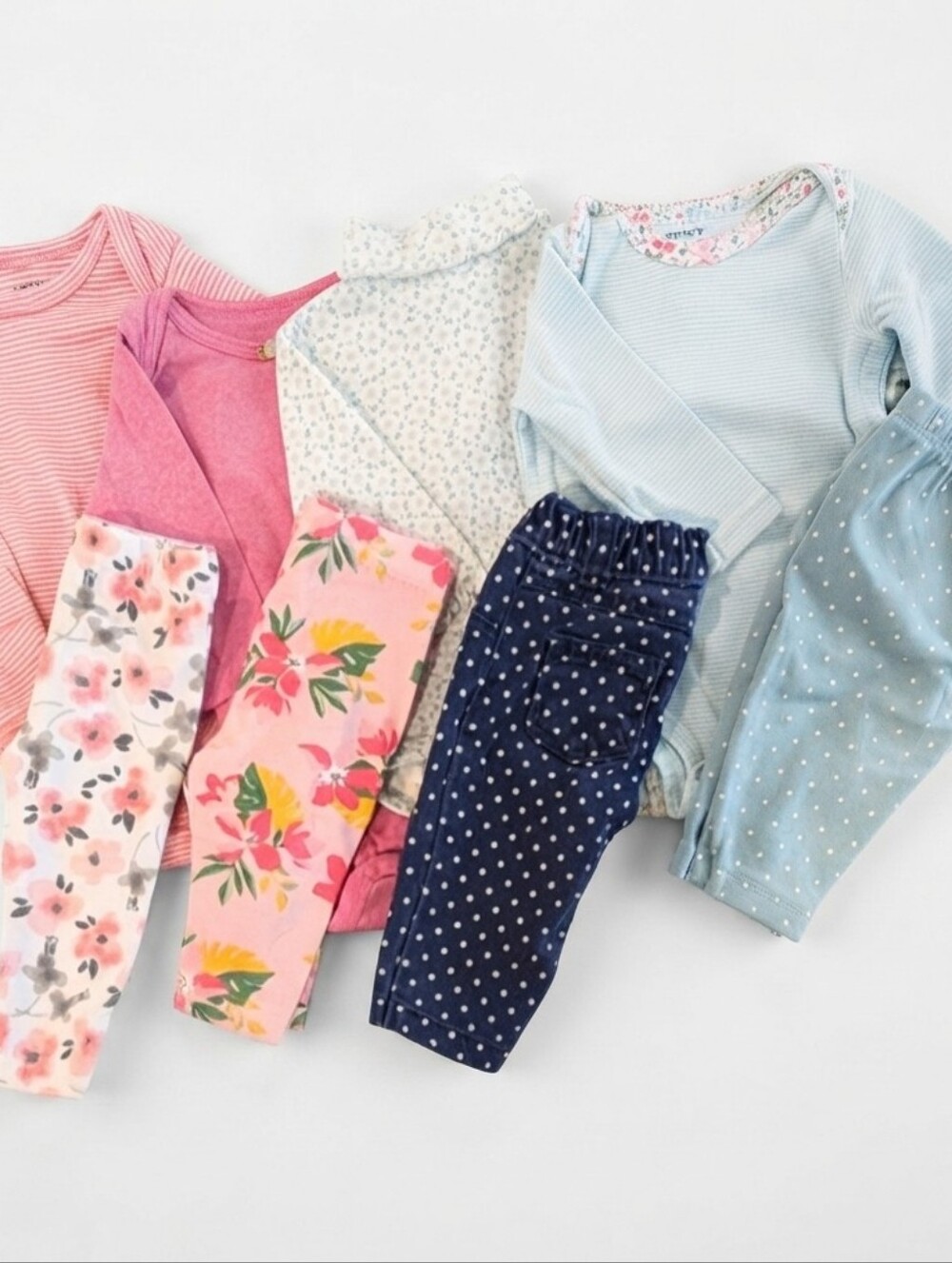 4 Colorful Baby Clothing Sets - 3 Months